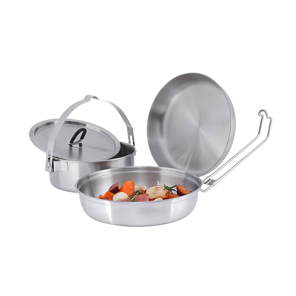 TATONKA タトンカ　キャンプセット　ラージ Amazon | Tatonka Stainless Steel Camp Set Large | TATONKA